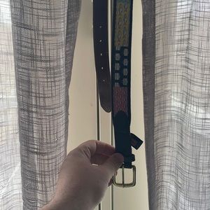 Vineyard Vines Patchwork Belt Size 44